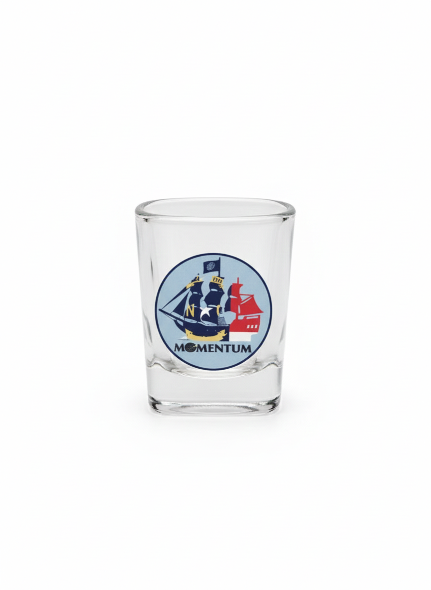 NC Pirate Ship Shot Glass