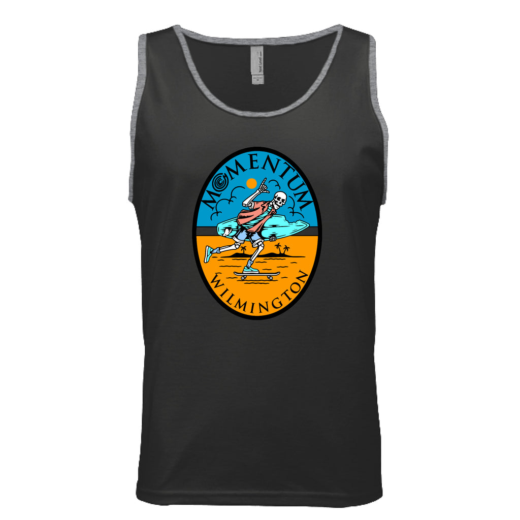 Black/ Heather Grey - FRONT